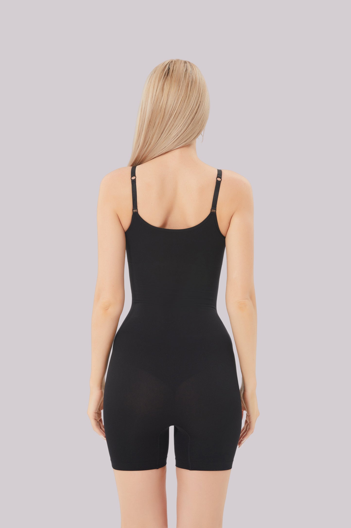Comfit® Amara - Ronde Hals Mid-Thigh Bodysuit